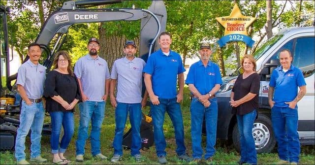 Jones Excavating & Plumbing team